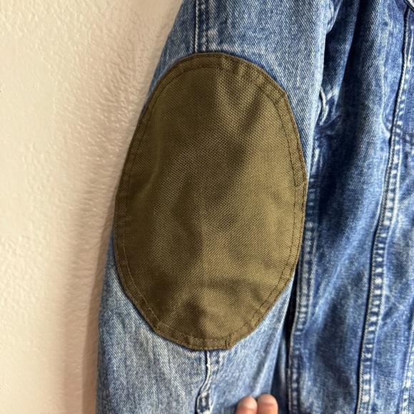 Dakota Vintage Denim Jacket Zip Off Sleeves Size XL - Picture 4 of 12